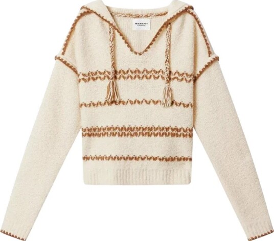 Marant étoile Dame Gensere & Hettegensere Beige L, Marant étoile Dame Gensere & Hettegensere Beige L,