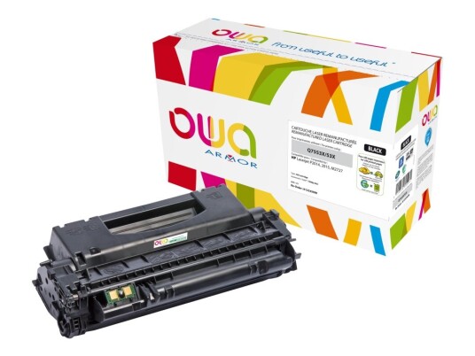 Owa - Svart - Kompatibel - Gjenfabrikert - Tonerpatron Alternativ For: Hp Q7553x - For Hp Laserjet M2727nf M2727nfs P2014 P2014n P2015 P2015d P2015dn P2015n P2015x