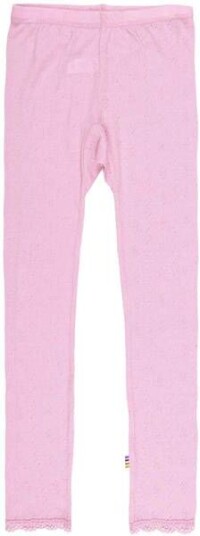 Joha leggings i ull/silke med mønster prime rose 100