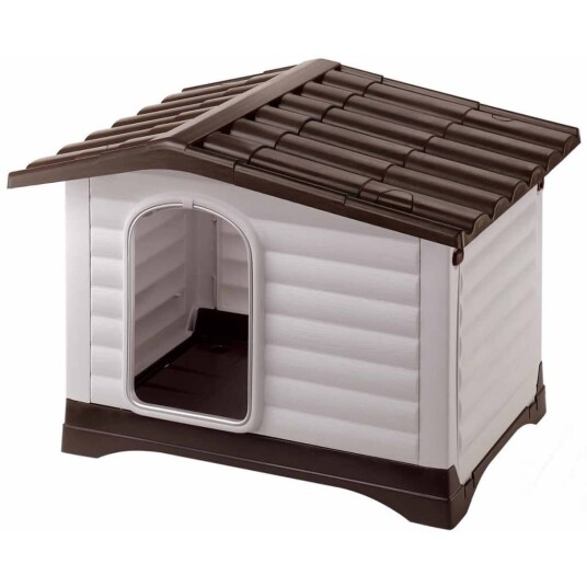 Ferplast Hundehus Villa 90 Grå 88X72X65 cm 87255099