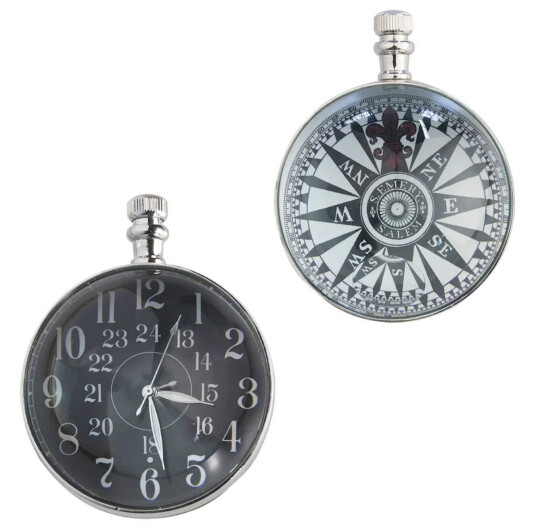 Eye of Time klokke nikkel Eye of Time klokke nikkel