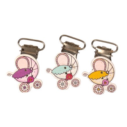 Infinity Hearts Seleklips med barnevogn Ass farger 6 stk Infinity Hearts Seleklips med barnevogn Ass farger 6 stk