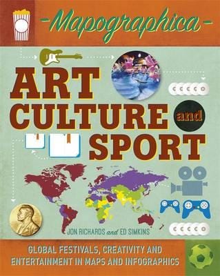 Mapographica: Art, Culture And Sport Av Jon Richards, Ed Simkins
