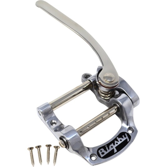 Bigsby B5 Vibrato Tailpiece String-Thru, Polished Aluminum