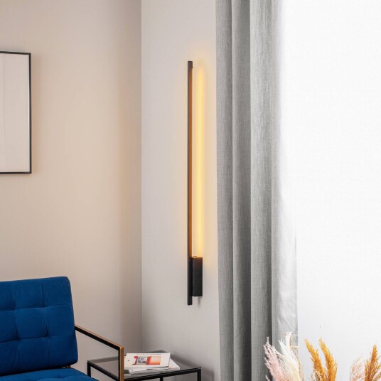 Quitani Talon LED-vegglampe svart matt anodisert Quitani Talon LED-vegglampe svart matt anodisert