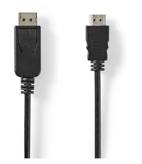 Nedis CCGL37101BK20 video cable adapter