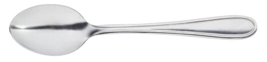 PULSIVA Teskje Aachen; 13.4 cm (L); Sølvfarge, Håndtak Sølvfarge; 60 Stykk / Forpakning PULSIVA Teskje Aachen; 13.4 cm (L); Sølvfarge, Håndtak Sølvfarge; 60 Stykk / Forpakning