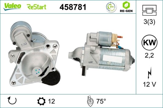 VALEO 458781 Starter