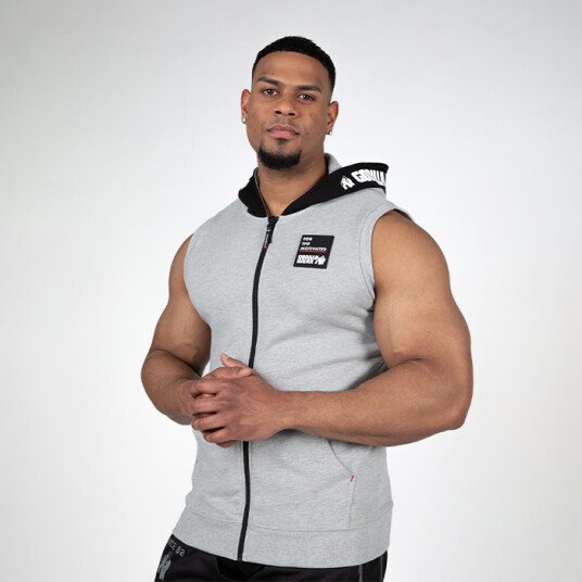 Milwaukee SL Zipped Hoodie Grey Melange Grå X-large