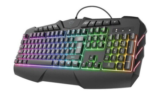 Trust GXT 881 Odyss - Tastatur - Nordisk - Svart