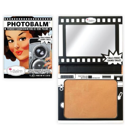 The Balm Thebalm Photobalm Powder Foundation Mid-Medium 9g The Balm Thebalm Photobalm Powder Foundation Mid-Medium 9g