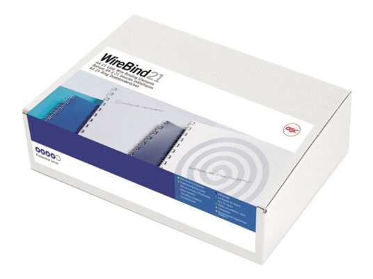 Gbc Multibind - 6 Mm - 21 Ringer - A4 210 X 297 Mm - 55 Ark - Sølv - 100 Stk Bindestreng - For P/N: Ib271212 Ib271250 Gbc Multibind - 6 Mm - 21 Ringer - A4 210 X 297 Mm - 55 Ark - Sølv - 100 Stk Bindestreng - For P/N: Ib271212 Ib271250