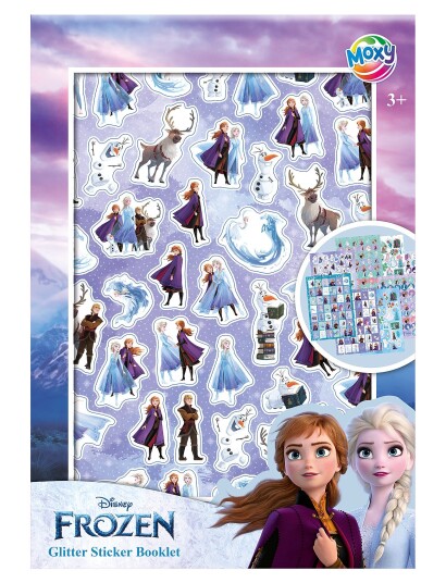 Sense Frozen Glitter Sticker Book A5 Multi/patterned Sense Frozen Glitter Sticker Book A5 Multi/patterned