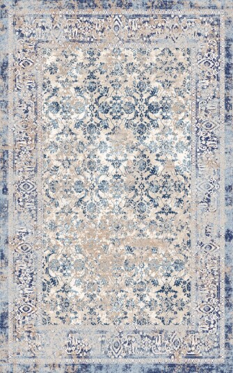 Wilton teppe Denizli blå Størrelse: 290 x 390 cm