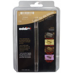 Addi Click Turbo Utskiftbare Rundpinner Messing 13cm 5,00mm US8