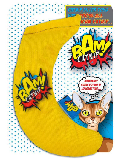 Bam! Toy With Catnip 16 cm Banana (503319002006) Bam! Toy With Catnip 16 cm Banana (503319002006)