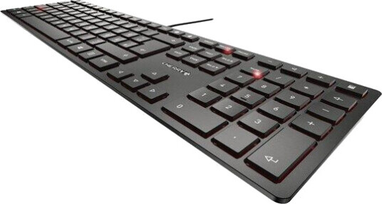 Cherry KC 6000 SLIM Nordisk USB Tastatur med Cherry SX Brytere, Svart Cherry KC 6000 SLIM Nordisk USB Tastatur med Cherry SX Brytere, Svart