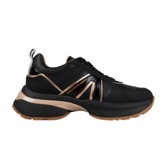 Alexander Smith Dame Sko Svart 37 EU 