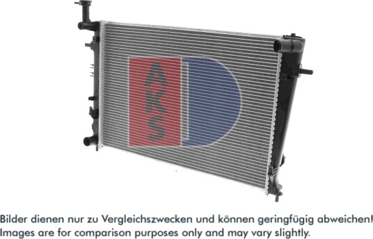 AKS DASIS 510041N Radiator motorkjøling