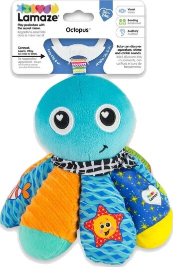 Lamaze Blæksprutten Sam Med Suspensjon
