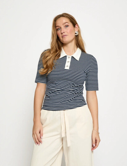 Minus Msmalle Polo T Shirt   Navy   XS