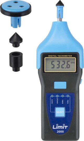 Limit Turtallsmåler R2000 Digital, Ekskl. Batterier