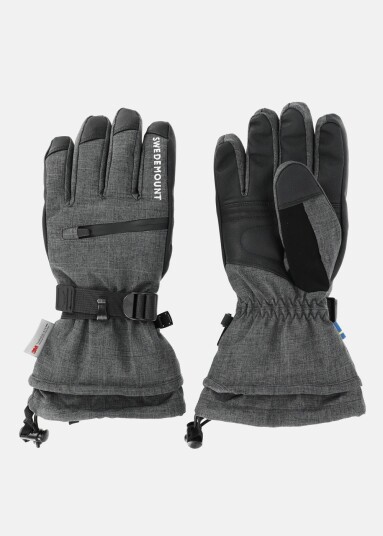 St. Anton Ski Glove Charcoal Melange Xl Skihansker