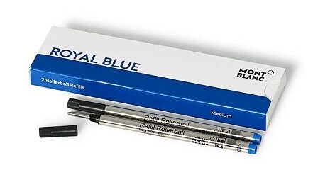 Montblanc 2 Rollerball Refills Royal Blue