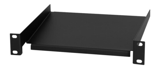 10" hylle 1U svart 10" hylle 1U svart