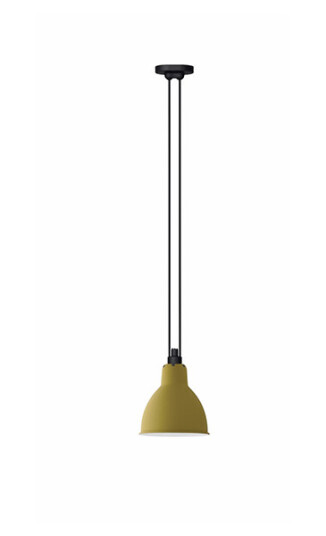 Lampe Gras N322 Taklampe Matt Gul Round