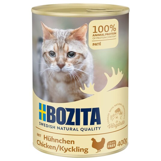 Bozita Våtfôr 12 X 410 G Gudfaren Til Kylling