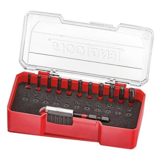 Teng Tools TJ1414 Bitssett 12 deler Maskintilbehør & forbruk