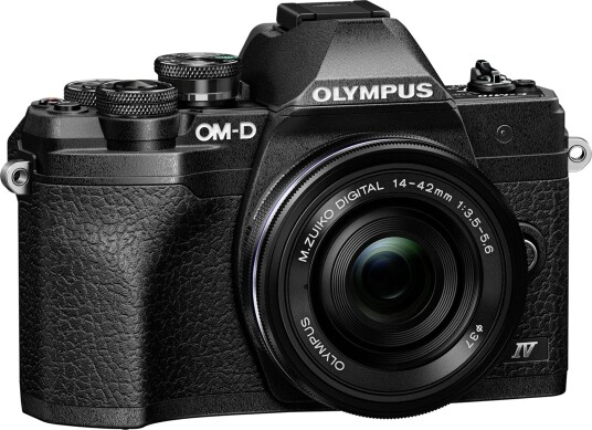 Olympus OM-D E-M10 Mark IV + 14-42mm F3.5-5.6 - Sort