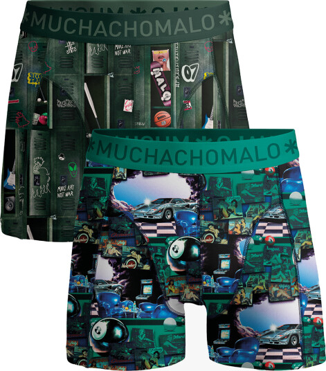 Muchachomalo Mancave 2-Pack Boxer Flerfarget S