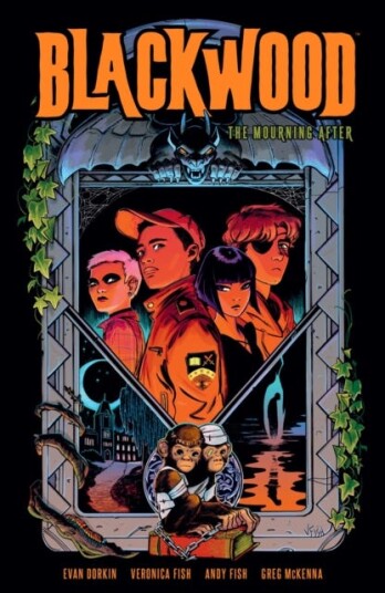 Blackwood: The Mourning After Av Evan Dorkin, Veronica Fish, Andy Fish