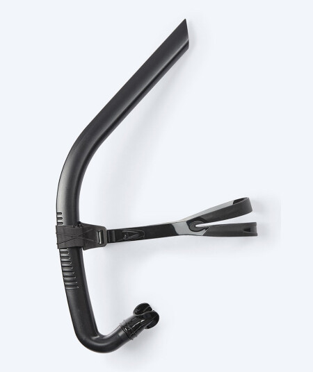 Watery centersnorkel til barn - Hydrolite (10-15 år) - Svart
