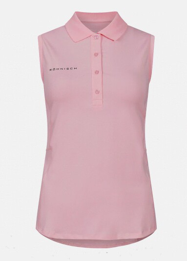 Röhnisch Nicky Sleeveless Poloshirt Orchid Pink S Skjorter