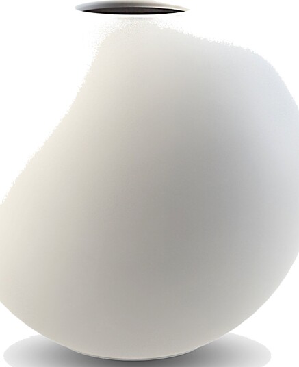 Cooee Design Ball vase, 20 cm, white
