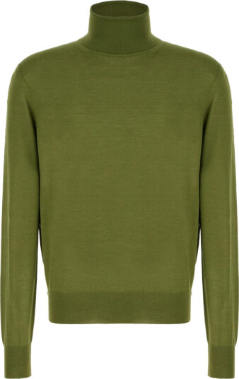 Saint Laurent Herre Strikkevarer Grønn M,