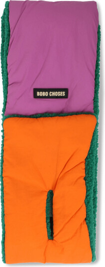 Bobo Choses Color Block Sheepskin Neck Warmer - Pink - ONE SIZE Bobo Choses Color Block Sheepskin Neck Warmer - Pink - ONE SIZE