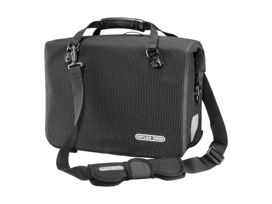 Ortlieb Office Bag High visibility QL3.1 reflekterende 21 liter svart