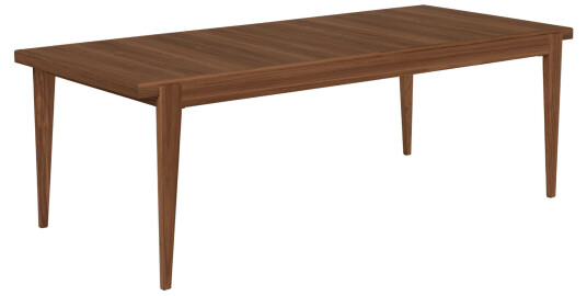 Gubi S-Table Dining Table American Walnut Matt Lacquered