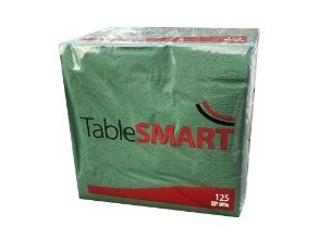 Serviet Tablesmart 33X33 Cm 3-Lag Mørkegrøn,8 Pk X 125 Stk