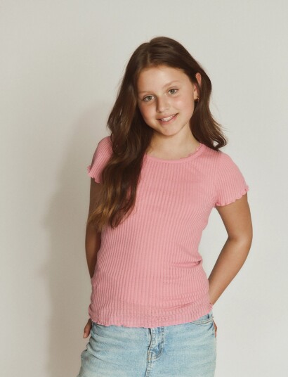 Rosemunde Kids Rkbaku Ss T Shirt Pink 164