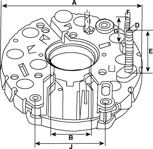 Likeretter, dynamo HC-Cargo F 032 136 832