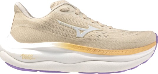 Mizuno Women"s Wave Sky 9 Summer Sand/white/curds&whey 37