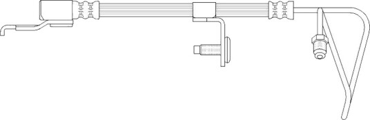 K&K FT2310 Bremseslange