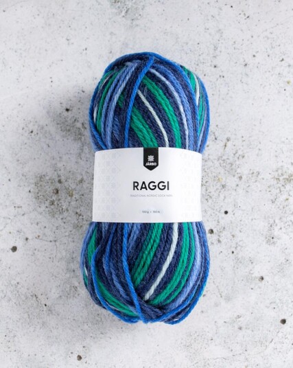 Järbo GARN Raggi Blue Anchor Lane 15210 100g Järbo GARN Raggi Blue Anchor Lane 15210 100g