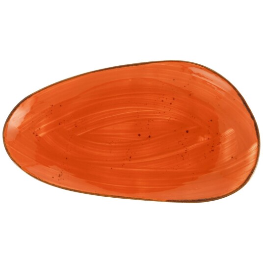 Vega Serveringsfat Nebro asymmetrisk 33x19x3.5 cm Rød 3 Stykk / Forpakning