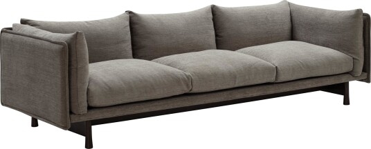 Wendelbo Kite Modulsofa 01 3 Størrelse Roco 08/ Sort Eik Wendelbo Kite Modulsofa 01 3 Størrelse Roco 08/ Sort Eik